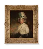 Mrs sarah siddons by John Hoppner, Oil on canvas, sold Jan 2024