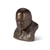 Sir winston churchill by Oscar Nemon, sculpture, sold Jan 2024
