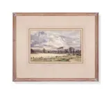February stopham by Claude Muncaster, Watercolour and ink, sold Jan 2024