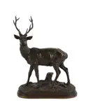 Untitled by Alfred Dubucand, BRONZE, sold Jan 2024