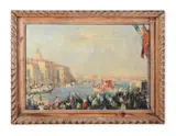 6 settembre venezia by Alfred Robert Hayward, Oil on canvas, sold Jan 2024