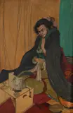 Prayer by Austin Osman Spare, Watercolour and body-colour with pen and ink, sold Dec 2023
