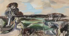 The Old Quarry by Rowland Suddaby, Watercolour and bodycolour on paper, sold Dec 2023