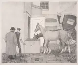 Crocks by Robert Bevan, Lithograph, sold Dec 2023