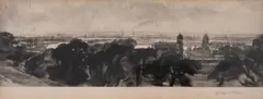London From Greenwich (Hardie 81, Strange 260) Mezzotint, 1904 by Frank Short, Mezzotint, offered Dec 2023