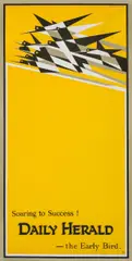 Soaring to Success! Daily Herald by Edward McKnight Kauffer, print (other), offered Dec 2023