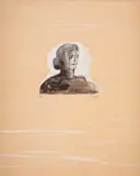 Creole Lady by Henry Moore, Lithograph printed in colours, sold Dec 2023