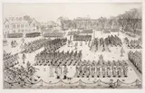 clock Parade - Guard by Anthony Gross, Etching, sold Dec 2023
