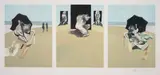 Triptych 1974-1977 by Francis Bacon, Etching with aquatint printed in colours, sold Dec 2023