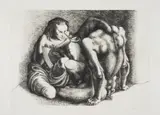 The Minotaur Suite by Michael Ayrton, pencil, sold Dec 2023