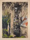 Castlemartin by John Piper, Screenprint in colours, sold Dec 2023