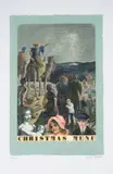 Christmas Menu by Peter Blake, Giclée with screenprint in colours, sold Dec 2023