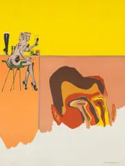 One Lithograph by Allen Jones, Lithograph, from Album, sold Dec 2023