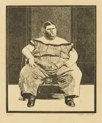 Side-show by Peter Blake, Ink Studio, published by Waddington Graphics, London, the full sheets, each sheet, offered Dec 2023