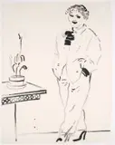 Celia Amused by David Hockney, Lithograph, sold Dec 2023