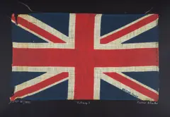 Flag 3 by Peter Blake, Giclée in colours, sold Dec 2023