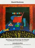 Parade by David Hockney, Offset lithograph printed in colours, offered Dec 2023
