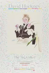 After by David Hockney, Offset lithograph printed in colours, offered Dec 2023