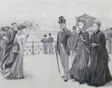 En grisaille by William Small, 1889, gouache, offered May 2024