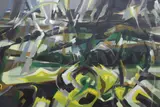 Welsh Valley landscape by Allin Braund, oil on board, sold Apr 2024