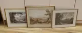 Mountainous landscape with pack horses by Anthony Devis, watercolour, sold Apr 2024