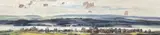 View over the Severn by Michael Barnfather, oil on board, offered Apr 2024