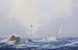Heightened by Alan Stark, watercolour, offered Apr 2024