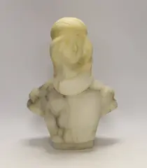 An alabaster bust of a female by Guglielmo Pugi, sculpture, sold Apr 2024