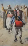 Orientalist by John Frederick Lewis, watercolour, sold Apr 2024