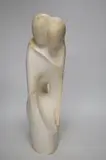 Standing figures plaster sculpture by Sally Hersh, sculpture, sold Apr 2024