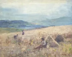 Impressionist by Joshua Anderson Hague, oil on canvas, sold Mar 2024