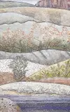 Rosemary Stream by Anne Raubenheimer, mixed media and collage, offered Mar 2024