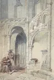 Heightened by Thomas Scandrett, 1843, watercolour, offered Mar 2024