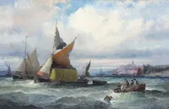 Untitled by Hubert Thornley, Oil on canvas cleaned and relined, sold Mar 2024
