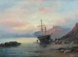 Untitled by Hubert Thornley, oil on canvas, sold Mar 2024