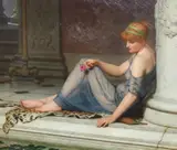 Fortunes by Edward Radford, oil on canvas, sold Mar 2024