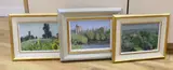 Tuscan views and Windsor Castle by Christopher Miers, oil, sold Mar 2024