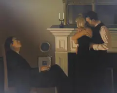 Beautiful Losers II by Jack Vettriano, print, sold Mar 2024