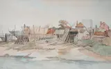 Sandwich by Thomas Bush Hardy, watercolour, offered Mar 2024
