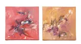 Number 217 and 218 Huile by Frederic Merville, oil, sold May 2024