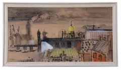 St.Paul by John Piper, watercolor, sold May 2024
