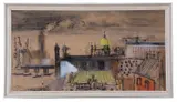 St.Paul by John Piper, watercolor, sold May 2024