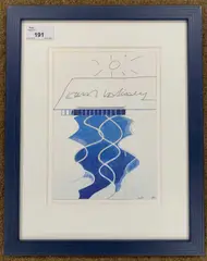 A Drawing Retrospective by David Hockney Om Ch, ink, sold May 2024