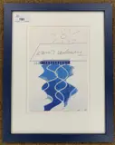 A Drawing Retrospective by David Hockney Om Ch, ink, sold May 2024