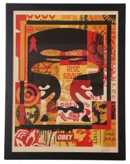 Offset lithograph by Shepherd Fairey, lithograph, sold May 2024