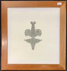 Pornographic Drawing by Cornelia Parker, 2000, lithograph, sold May 2024