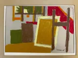 Still life by Derek Inwood, pastel, sold May 2024