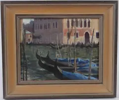 Grand Canal September by Michael H. Stone, oil on board, sold Oct 2026
