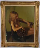 Catherine by Pierre-Laurent Brenot, oil on canvas, sold Oct 2026
