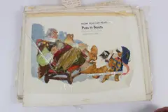 Puss in Boots by Eric Kincaid, gouache, sold Oct 2026